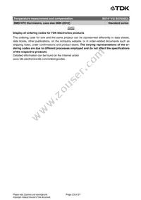 B57620C5223J062 Datasheet Page 23