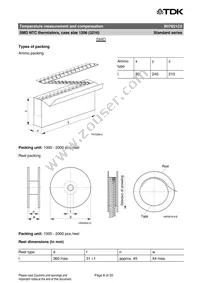 B57621C5103K062 Datasheet Page 8