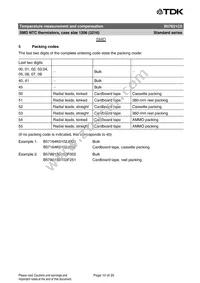 B57621C5103K062 Datasheet Page 10