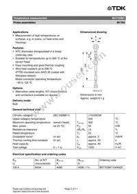 B57703M1104A002 Datasheet Page 2