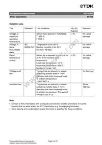 B57703M1104A002 Datasheet Page 3