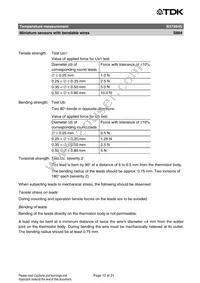 B57864S0502F040 Datasheet Page 12