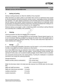 B57864S0502F040 Datasheet Page 13