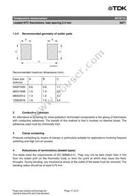 B57871S0303F000 Datasheet Page 17