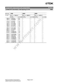 B57891S0203H008 Datasheet Page 5