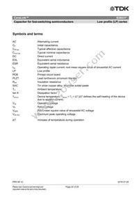 B58031U5105M002 Datasheet Page 22