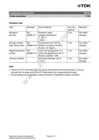 B58100A0461A000 Datasheet Page 3