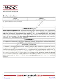 B5818LWS-TP Datasheet Page 2