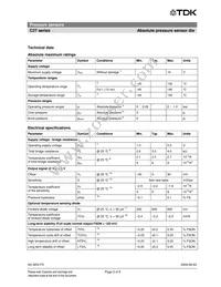 B58600C5010A005 Datasheet Page 3