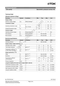 B58600E3314B518 Datasheet Page 3