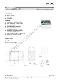 B58600H8000A004 Datasheet Page 2