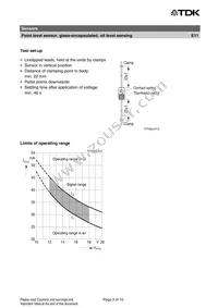 B59011E0160A040 Datasheet Page 3