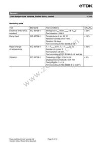 B59100C0140A070 Datasheet Page 3