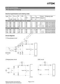 B59107J0130A020 Datasheet Page 3