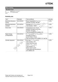 B59192A0120B020 Datasheet Page 4