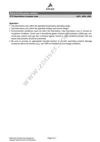 B59202J0135B010 Datasheet Page 6