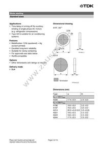 B59314A0120B010 Datasheet Page 2