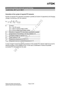 B59754C0120A070 Datasheet Page 5