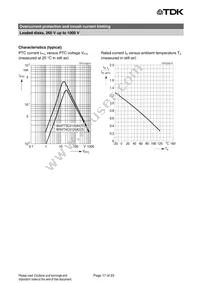 B59754C0120A070 Datasheet Page 17