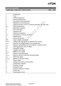 B59860C0120A570 Datasheet Page 9