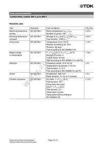 B59885C0120A051 Datasheet Page 3