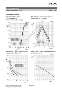 B59890C0160A051 Datasheet Page 4