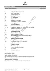 B59940C80A70 Datasheet Page 14