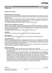 B64290A0022X033 Datasheet Page 3