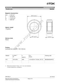 B64290A0044X072 Datasheet Page 2