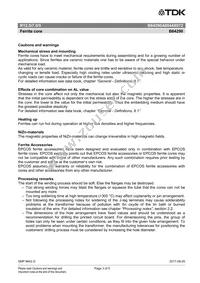 B64290A0044X072 Datasheet Page 3