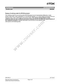 B64290A0084X038 Datasheet Page 4