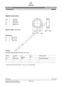 B64290A0084X830 Datasheet Page 2