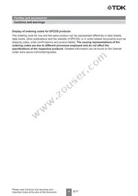 B64290L0696X065 Datasheet Page 4