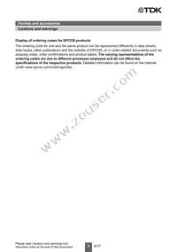 B64290P0683X010 Datasheet Page 4