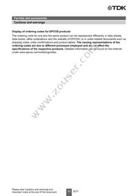 B64291A1204X000 Datasheet Page 13