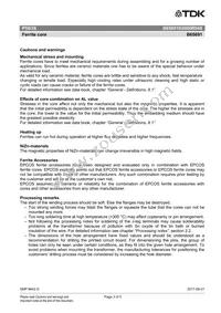 B65691K0000R048 Datasheet Page 3