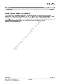 B65691K1000A048 Datasheet Page 4