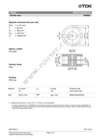 B65691K6500K048 Datasheet Page 2