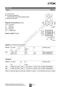 B65713A5000L027 Datasheet Page 2