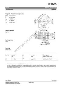 B65805J0315A087 Datasheet Page 2