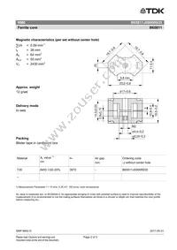 B65811J0000R035 Datasheet Page 2