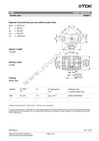 B65811J0040A087 Datasheet Page 2