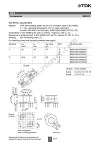 B65812P1012D001 Datasheet Page 5