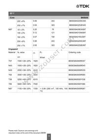 B65840D2000X Datasheet Page 3