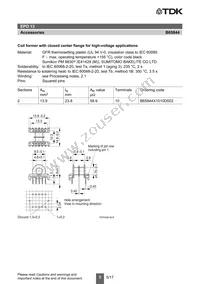 B65843P0250J038 Datasheet Page 5