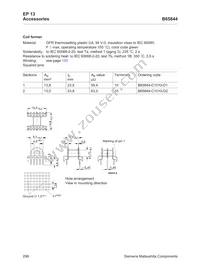 B65844N1110T002 Datasheet Page 2