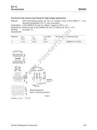 B65844N1110T002 Datasheet Page 3