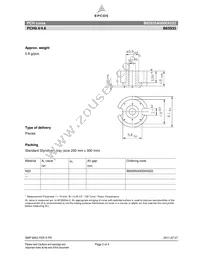 B65935A0000X022 Datasheet Page 2