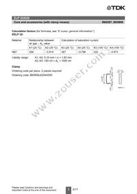 B66287P0000X197 Datasheet Page 3