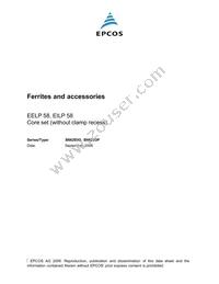 B66293P0000X187 Datasheet Cover